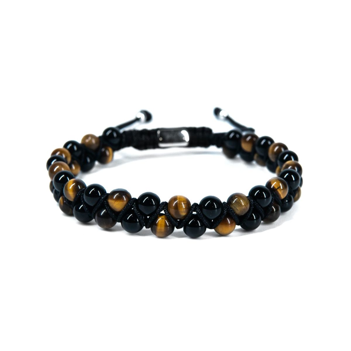 https://m.clubbella.co/product/edmund-tiger-eyes-black-onyx-bracelet/ Edmund Tiger Eyes Black Onyx bracelet (2)