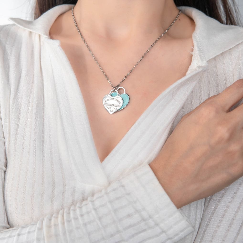 https://m.clubbella.co/product/theresa-silver-turquoise-enamel-necklace/ Theresa Necklace turquoise Silver (3)